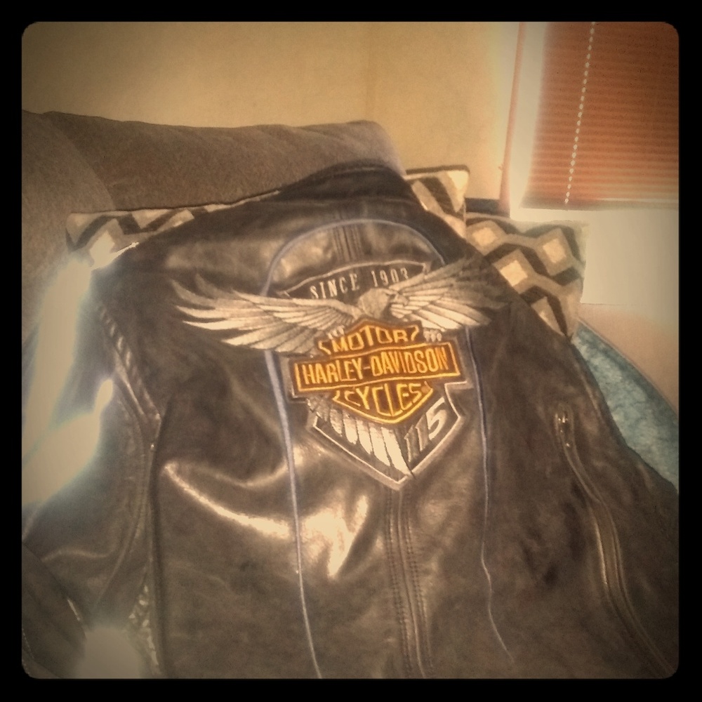 Leather jacket